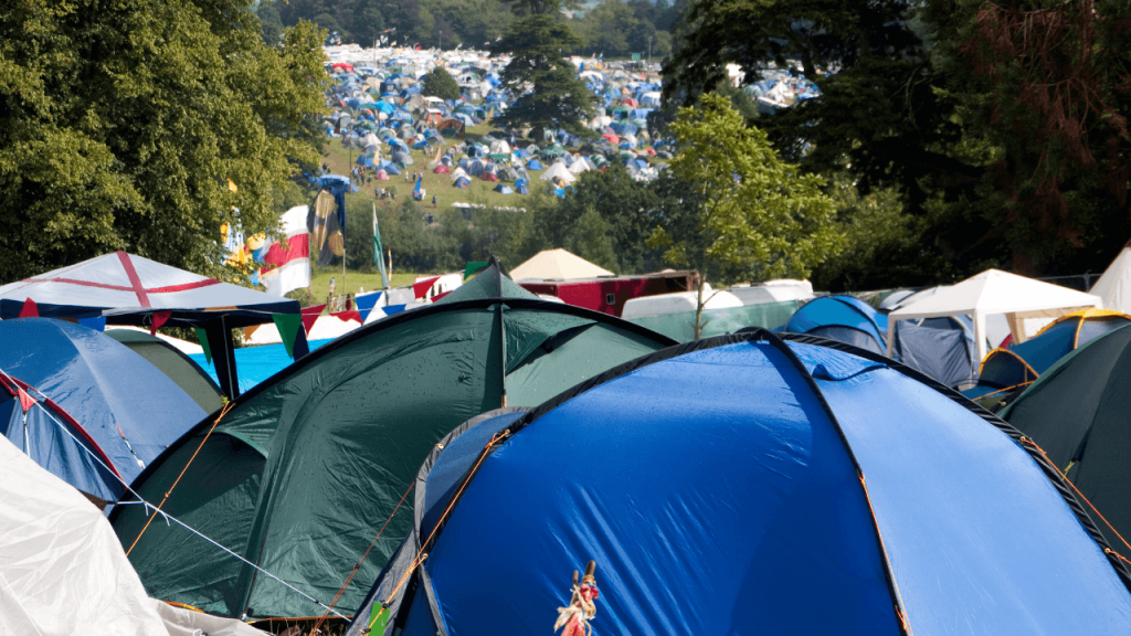 music festival camping hacks